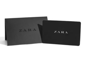 Zara gift card