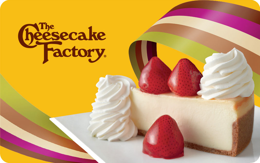 Cheesecake factory gift card balance