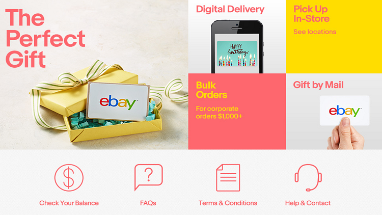 ebay check gift card balance 1