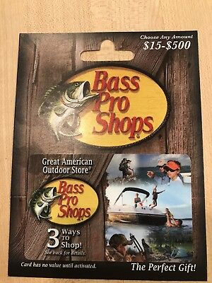 bass pro shops gift card value photo - 1